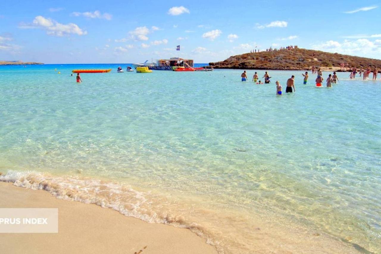 Nissi Golden Sands Holiday Apartment Free Wifi Ajía Nápa Eksteriør bilde